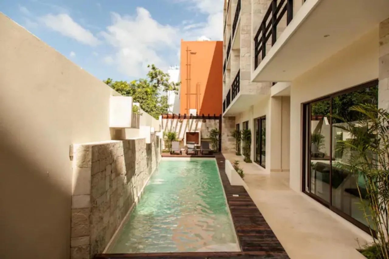 Penthouse Blue Luxury La Veleta Apartment Tulum